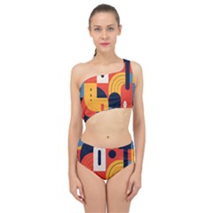 Spliced Up Two Piece Swimsuit 