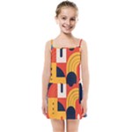 Abstract Pattern Design Kids  Summer Sun Dress