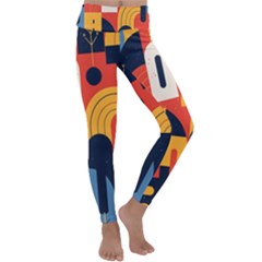 Kids  Lightweight Velour Classic Yoga Leggings 