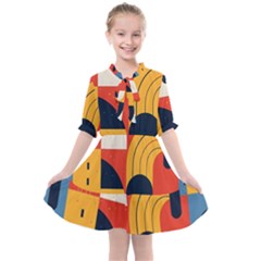 Kids  All Frills Chiffon Dress 