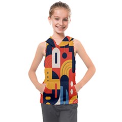 Kids  Sleeveless Hoodie 