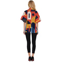 Women s Batwing Button Up Shirt 