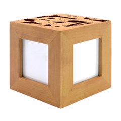 Wood Photo Frame Cube 