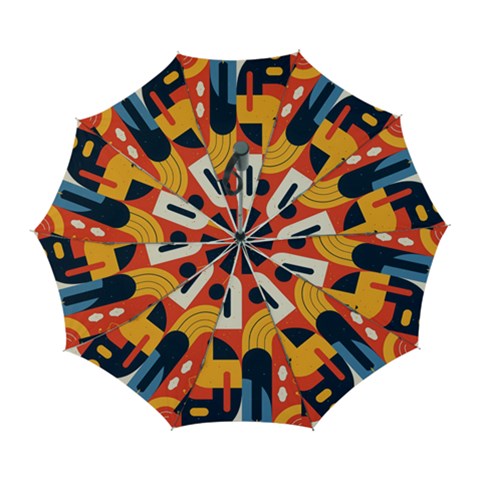 Abstract Pattern Design Automatic Folding Umbrella with Case (Large) from ArtsNow.com