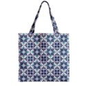 Zipper Grocery Tote Bag 