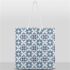 Full Print Rope Handle Tote (Large) 