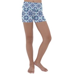 Kids  Lightweight Velour Yoga Shorts 