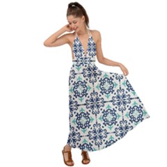 Backless Maxi Beach Dress 