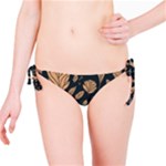 Background Pattern Leaves Texture Bikini Bottoms