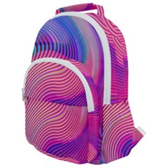 Rounded Multi Pocket Backpack 