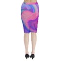 Midi Wrap Pencil Skirt 