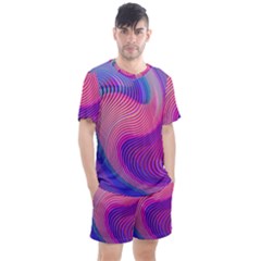 Men s Mesh T-Shirt and Shorts Set 