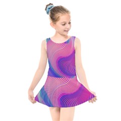 Kids  Skater Dress Swimsuit 