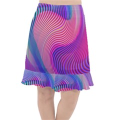 Fishtail Chiffon Skirt 