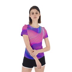 Back Cut Out Sport T-Shirt 