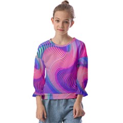 Kids  Cuff Sleeve Top 