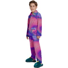 Kids  Long Sleeve Velvet Pajamas Set 