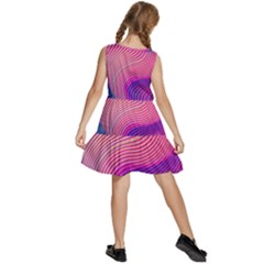 Kids  Sleeveless Tiered Mini Dress 