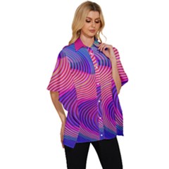 Women s Batwing Button Up Shirt 