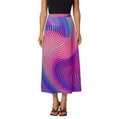 Classic Midi Chiffon Skirt 