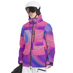 Men s Multi Pockets Zip Ski and Snowboard Waterproof Breathable Jacket 