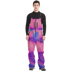 Men s Front Zip Ski And Snowboard Bib Pants 