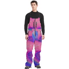 Men s Front Zip Ski And Snowboard Bib Pants 