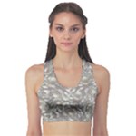 Fantasy floral random pattern Fitness Sports Bra