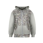 Fantasy floral random pattern Kids  Zipper Hoodie