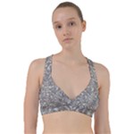 Fantasy floral random pattern Sweetheart Sports Bra