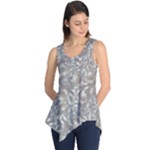 Fantasy floral random pattern Sleeveless Tunic