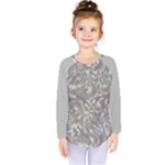 Fantasy floral random pattern Kids  Long Sleeve T-Shirt