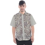 Fantasy floral random pattern Men s Short Sleeve Shirt