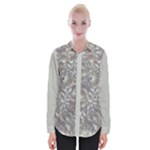 Fantasy floral random pattern Womens Long Sleeve Shirt