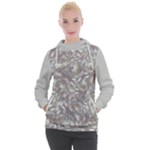 Fantasy floral random pattern Women s Hooded Pullover