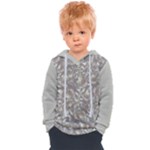 Fantasy floral random pattern Kids  Overhead Hoodie