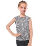 Fantasy floral random pattern Kids  Mesh Tank Top