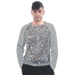 Fantasy floral random pattern Men s Long Sleeve Raglan T-Shirt