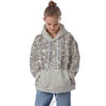 Fantasy floral random pattern Kids  Oversized Hoodie