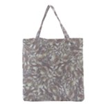 Fantasy floral random pattern Grocery Tote Bag