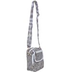 Fantasy floral random pattern Shoulder Strap Belt Bag