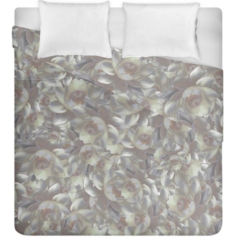 Fantasy floral random pattern Duvet Cover Double Side (King Size) from ArtsNow.com