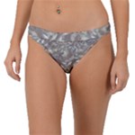 Fantasy floral random pattern Band Bikini Bottoms