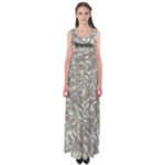 Fantasy floral random pattern Empire Waist Maxi Dress