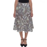 Fantasy floral random pattern Perfect Length Midi Skirt