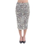 Fantasy floral random pattern Midi Pencil Skirt