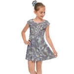 Fantasy floral random pattern Kids  Cap Sleeve Dress