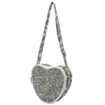 Fantasy floral random pattern Heart Shoulder Bag