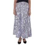 Fantasy floral random pattern Flared Maxi Skirt