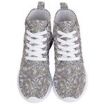 Fantasy floral random pattern Women s Lightweight High Top Sneakers